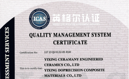 Our company has already passed through ISO 9001:2015
